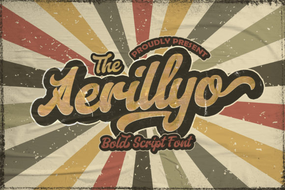 Aerillyo: A Vintage Script Font That Elevates Real Small Business Branding