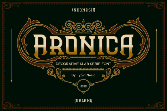 Aronica: A Slab Serif Font That Builds Trust and Charm