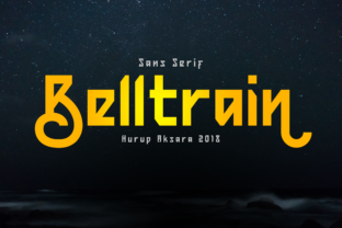 Belltrain: A Retro-Vintage Sans Serif Font for Brand Personality