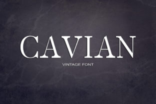Cavian: A Vintage Serif Font That Makes Your Brand Feel Instantly Polished