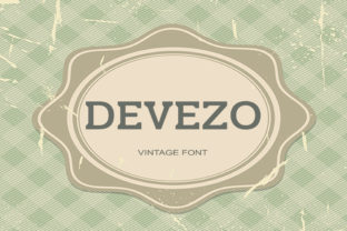 Devezo: A Bold, Retro Serif Font That Actually Works