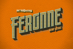 Feronne Family: A Blackletter Typeface with Quiet Confidence