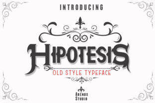 Hipotesis: A Bold Blackletter Font That Gives Your Brand Personality