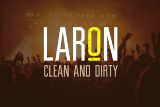 Laron: A Decorative Font That Stops Scrolling