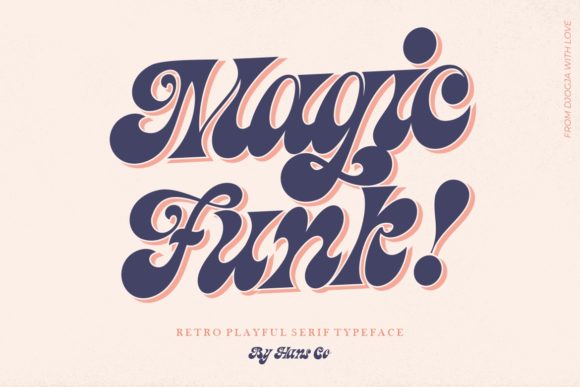 Magic Funk: A Playful Serif Font That Builds Brand Trust