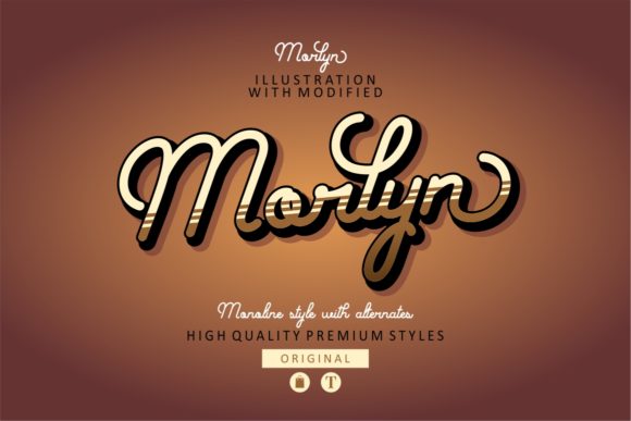 Morlyn: A Playfully Nostalgic Handwritten Font for Authentic Branding