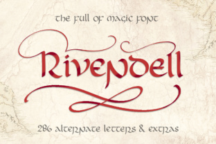 Rivendell Font: Elegant Blackletter for Trusted Branding
