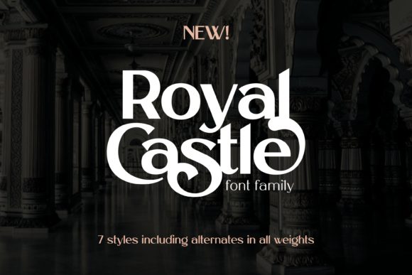 Royal Castle: A Luxurious Sans Serif for Brand Identity