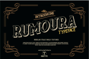 Rumoura: A Serif Font That Feels Like a Well-Worn Book
