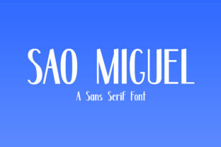 Sao Miguel: A Retro Sans Serif That Elevates Digital Branding