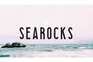 Searocks: A Bold, Versatile Sans Serif Typeface for Editorial Design
