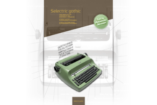 Selectric Gothic: A Typewriter Sans Serif for Handmade Charm