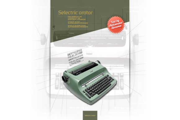 Selectric Orator: A Vintage Sans Serif That Earns Its Place Online