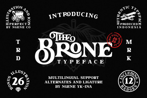 The Brone: A Serif Font That Feels Like Home
