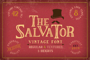 The Salvator: A Vintage Sans Serif Font That Feels Like Home